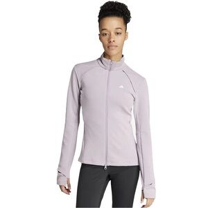 Adidas Training Coverup Jacket Full Zip Lilac Purple NWT